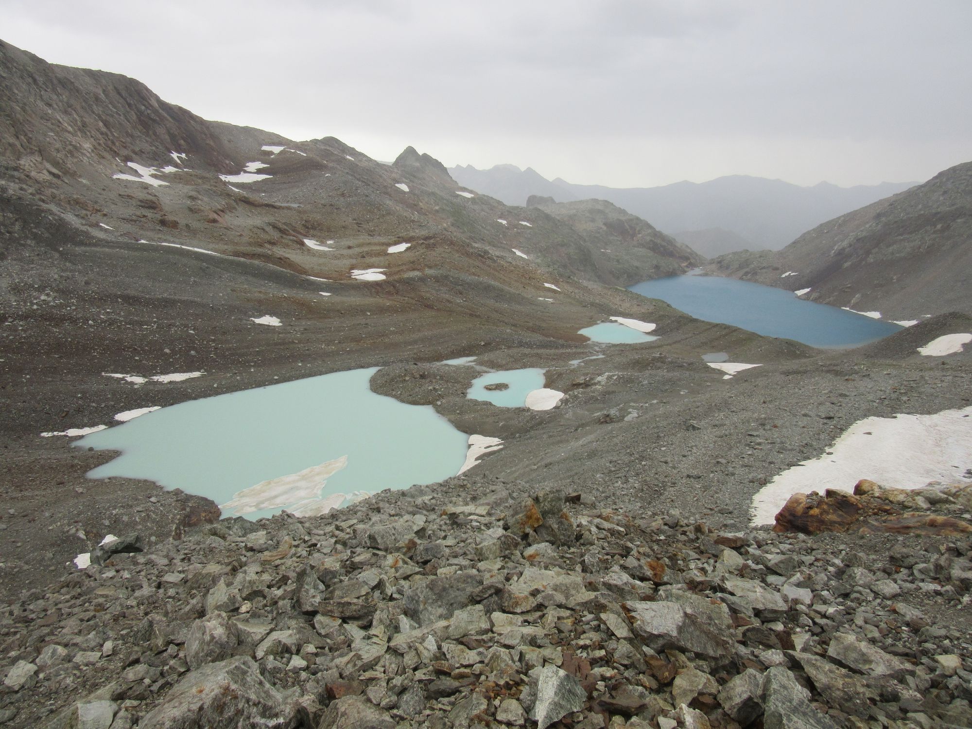 Looking back before the final climb to Col Inferieur de Literole.