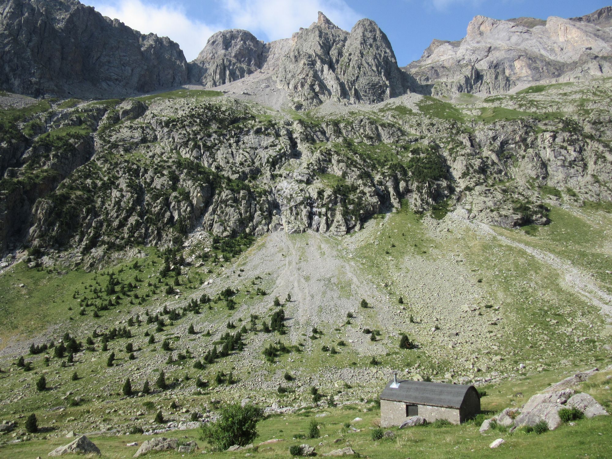 Departing Refugio de Barrosa.